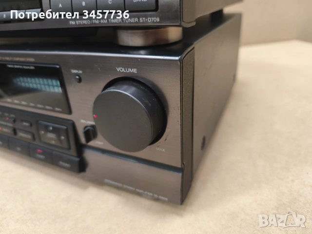 Система Sony LBT-D509 усилвател TA-D509 плеър CDP-M43 тунер ST-D709, снимка 8 - Ресийвъри, усилватели, смесителни пултове - 53508612