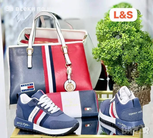 Tommy Hilfiger Дамски Маратонки👟Дамски Спортни Обувки Томи Хилфигер - Различни Цветове Код SEM-595, снимка 2 - Маратонки - 55881073