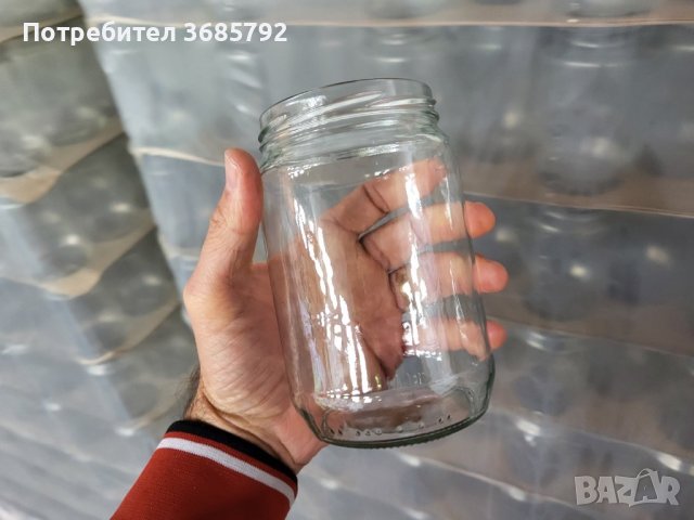 Стъклени буркани 720 мл. с винт - чисто НОВИ, снимка 8 - Буркани, бутилки и капачки - 41603132