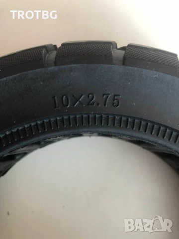 Плътна гума 10×2.75-6.5 за KuKirin G2, снимка 6 - Други спортове - 53851473