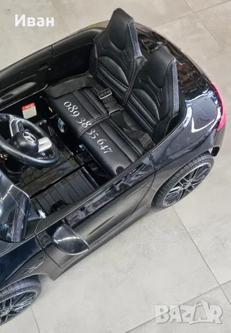 ТОП ЦЕНА!Акумулаторна кола Mercedes SL63 AMG с 12V батерия,EVA гуми,металик , снимка 11 - Коли, камиони, мотори, писти - 47023565