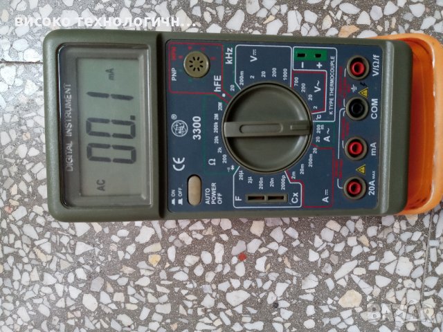 Digital-Multimeter-Serie PeakTech 3300, снимка 4 - Друга електроника - 40196012