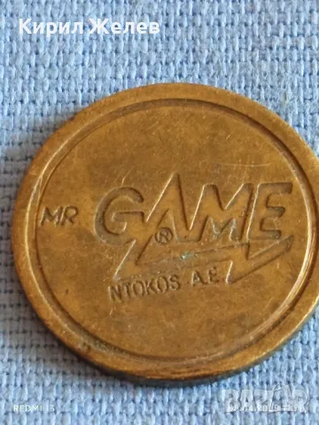 Два стари жетона токен за игрални автомати за КОЛЕКЦИЯ ДЕКОРАЦИЯ 42639, снимка 2 - Други ценни предмети - 49808290