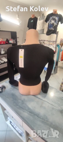 Дамска блуза ZARA, снимка 3 - Тениски - 50656647