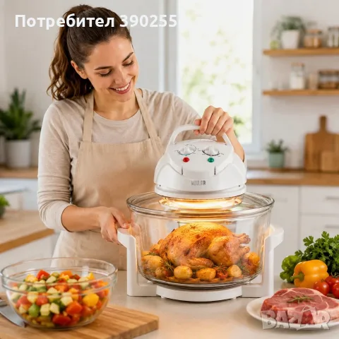 халогенна фурна , снимка 3 - Печки, фурни - 56265121