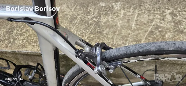 карбонов шосеен велосипед Scott foil ultegra di2 2х10. Размер 54., снимка 4 - Велосипеди - 50348522