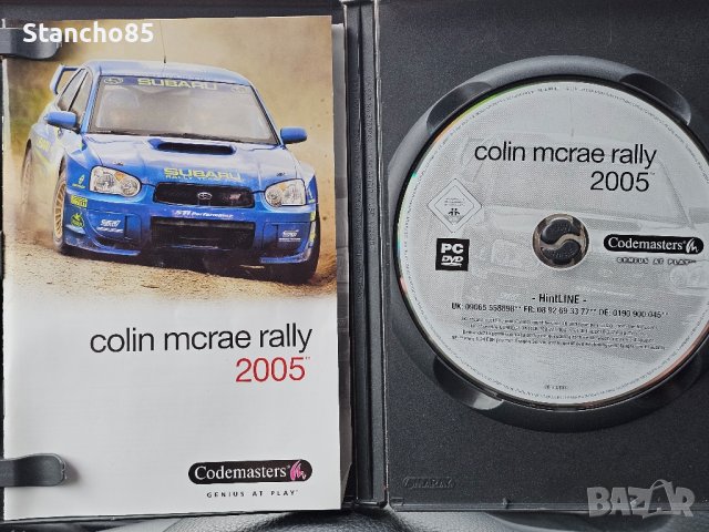 Collin McRae rally 2005 , снимка 2 - Игри за PC - 44383841