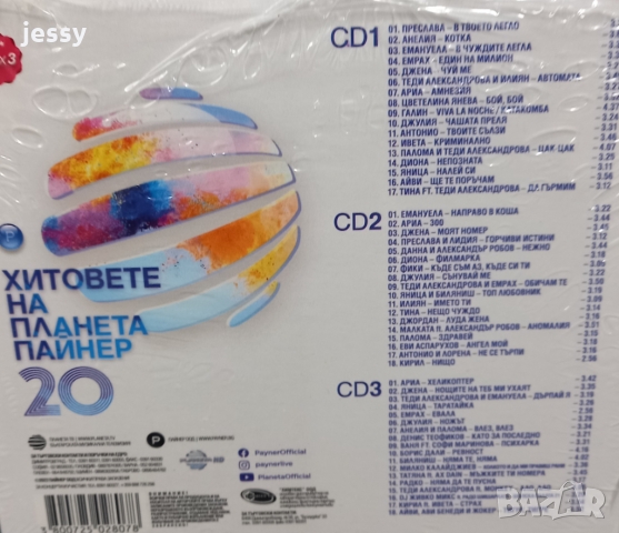 3 Х CD Хитовете на Планета Пайнер 20, снимка 2 - CD дискове - 36091938