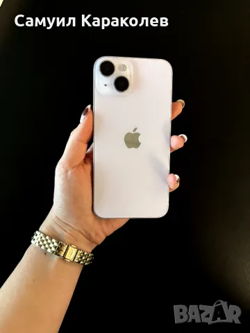 iPhone 14 – 128GB, Purple | Отлично състояние + подарък, снимка 1