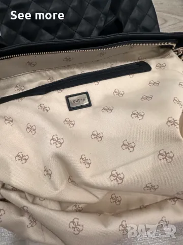 GUESS чанта в черно нова, снимка 10 - Чанти - 50329135