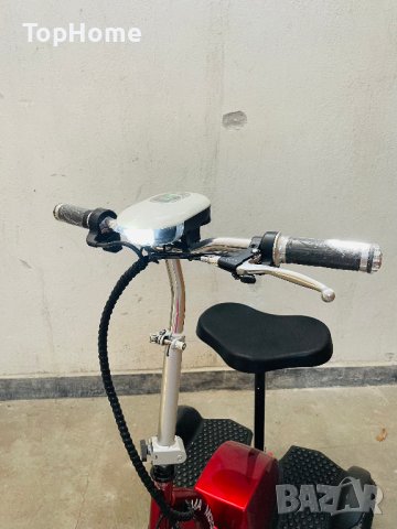  Електрическа Триколка За Възрастни Хора А2 500W - Червена , снимка 5 - Мотоциклети и мототехника - 41941438