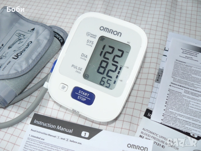 Omron M2- японски апарат за кръвно , снимка 2 - Уреди за диагностика - 52432730
