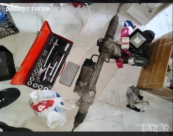 кормилна рейка за mercedes e 212 е класа, снимка 2 - Части - 49876422