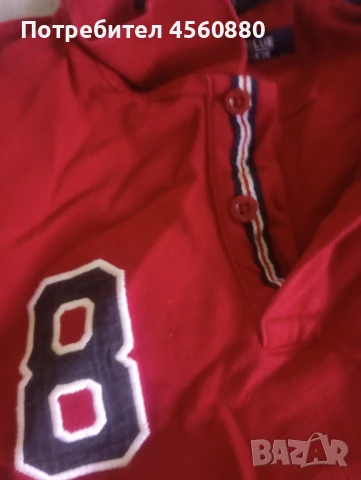 Червена блуза на отбора southblue, снимка 3 - Блузи - 51325632