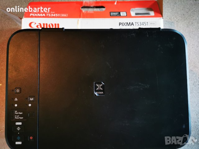 Принтер-скенер Canon PIXMA TS3451, снимка 1 - Други - 41628880
