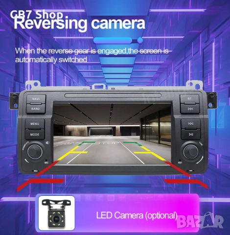 Мултимедия за BMW 3 и M3 Е46 2Din 7-инчa *Android|Carplay | Bluetooth |GPS навигация | Bluetooth |, снимка 6 - Аксесоари и консумативи - 52740856