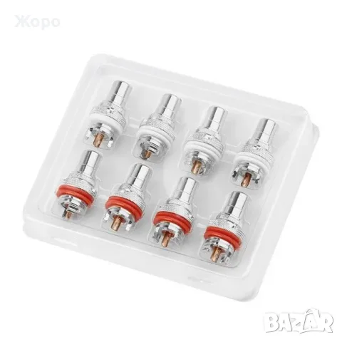 Audio-CMC® Made in USA 8xRCA, снимка 4 - Аудиосистеми - 55957654