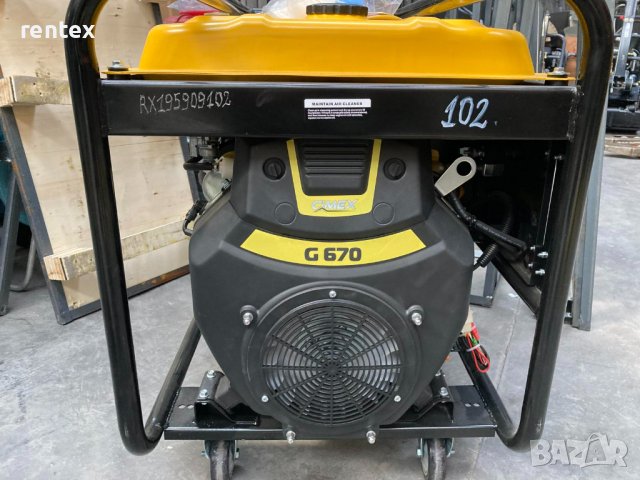 Генератор монофазен 10 kW ПОД НАЕМ от Рентекс, снимка 6 - Генератори - 39290603