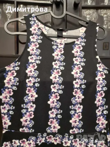 Дамска рокля без ръкави H&M размер S, снимка 3 - Рокли - 49414851