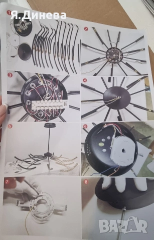 Красив и стилен LED полилей , снимка 3 - Лед осветление - 53419411