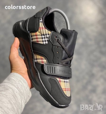 Черни маратонки  Burbarry  код Br-Z37, снимка 2 - Маратонки - 32216684