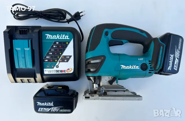Makita DJV180 - Акумулаторен прободен трион 2x18V 5.0Ah перфектен!, снимка 1