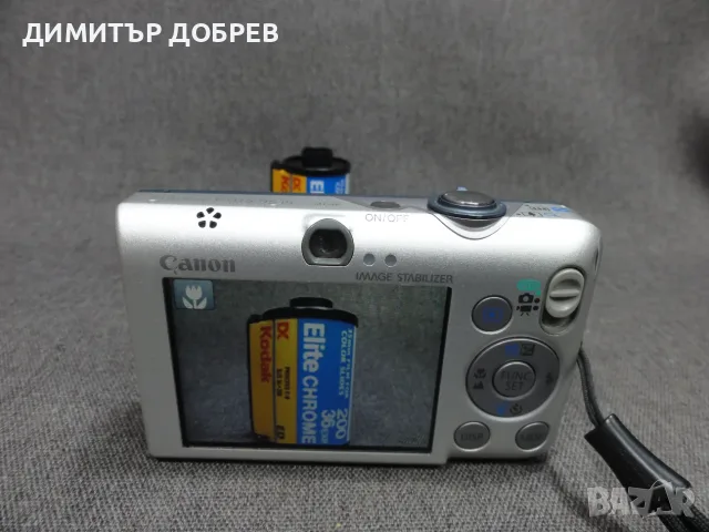 ЦИФРОВ ФОТОАПАРАТ CANON IXUS 95 IS 10.0MP CCD DIGITAL CAMERA Y2K DIGICAM, снимка 11 - Фотоапарати - 55941071