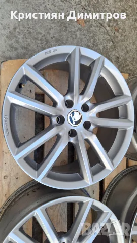 Джанти CMS 18 цола 5х112, Гуми Good year Eagle F1 225/45/18, снимка 2 - Гуми и джанти - 54970006