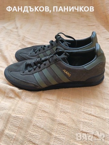 оригинални маратонки Адидас jeans, естествен велур, номер 40, снимка 2 - Маратонки - 53255185