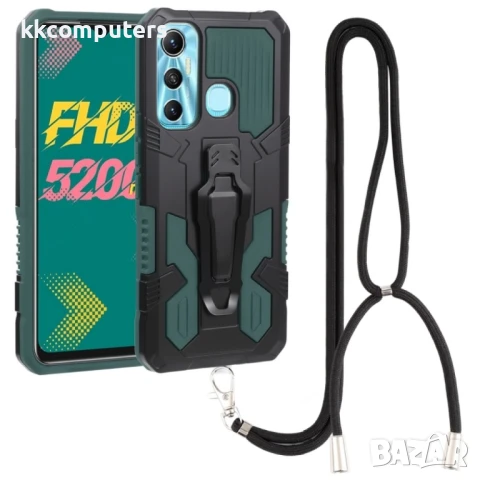 Infinix Hot 11 Удароустойчив Ring Holder Калъф и Протектор, снимка 4 - Калъфи, кейсове - 51273974