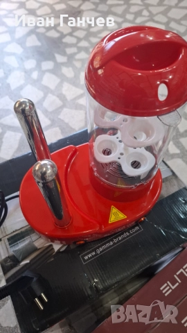 Машина за Хот-Дог ЕЛИТ 2в1 червена 450w гаранция 2години., снимка 4 - Уреди за готвене на пара - 52502957