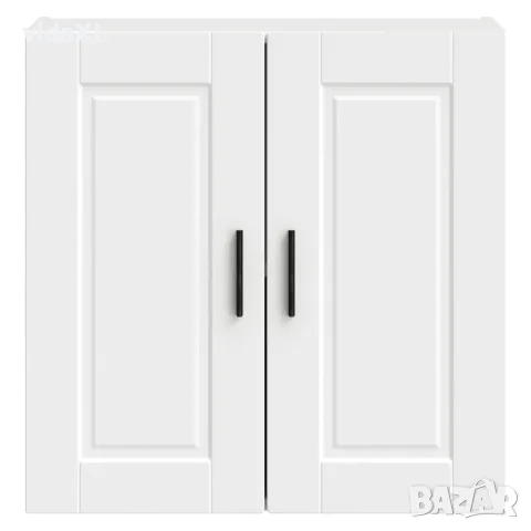 vidaXL Кухненски стенен шкаф Porto, бял, инженерно дърво, снимка 5 - Шкафове - 56148227