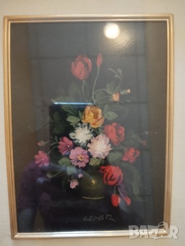 картина-цветя, снимка 2 - Картини - 41743706