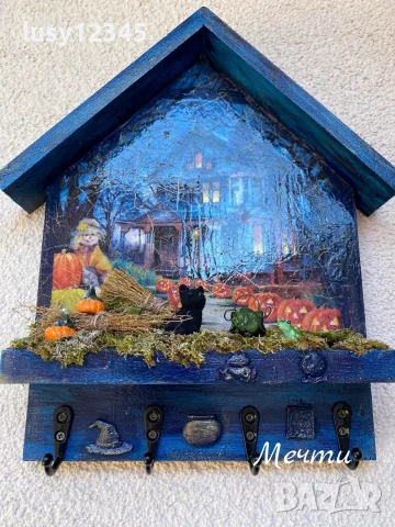 Къщичка-Хелоуин! 🎃👻🎃, снимка 5 - Декорация за дома - 56366968