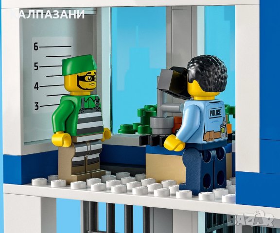 LEGO® City Police 60316 - Полицейски участък, снимка 10 - Конструктори - 38928005
