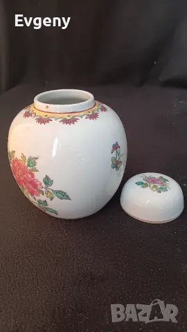 Антична керамична китайска ваза , снимка 6 - Вази - 49750336