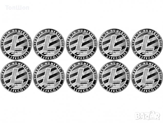 25 Лайткойн монета / 25 Litecoin ( LTC ) - Сребрист, снимка 4 - Нумизматика и бонистика - 39152903