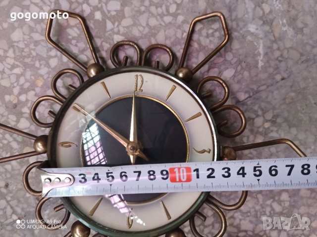 Limited Editions, рядък холандски Стар винтидж античен стенен часовник на 220 волта, снимка 10 - Антикварни и старинни предмети - 36077823