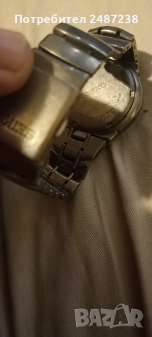 Хронограф ,,Сейко, снимка 2 - Мъжки - 52981550