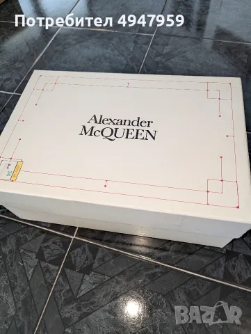 Alexander McQueen Oversized Sneakers No36! Снекърси Alexander McQueen Oversized от телешка кожа 390€, снимка 6 - Маратонки - 56057052