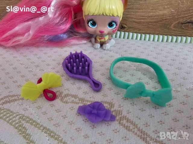 VIP PETS Оригинално Модно кученце за прически, снимка 4 - Кукли - 53436674