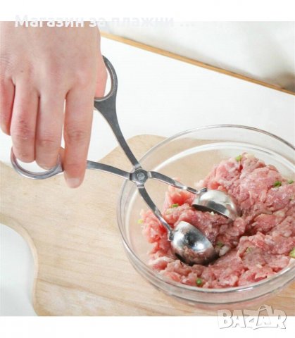 МЕТАЛЕН УРЕД ЗА БЪРЗО ОФОРМЯНЕ НА ТОПЧЕТА ОТ КАЙМА - код 2229, снимка 2 - Прибори за хранене, готвене и сервиране - 34203435