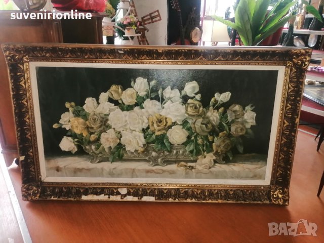 Стара картина принт , снимка 3 - Картини - 39662126