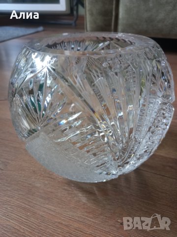 Кристална купа/сфера/ваза, снимка 4 - Вази - 40854721