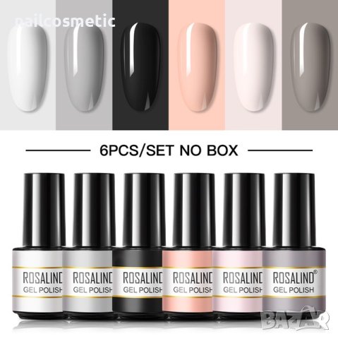 UV&LED ГЕЛ ЛАК 6 ЦВЯТА КОМПЛЕКТ 232