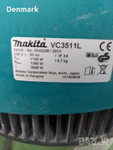 Прахосмукачка Makita VC3511L /35L/, снимка 4 - Други инструменти - 48869703
