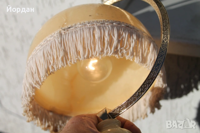 Нощни лампи от алабастър ***, снимка 11 - Настолни лампи - 53564913