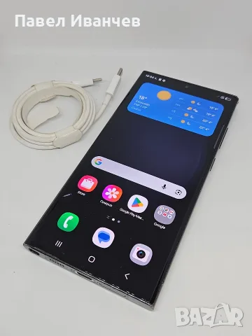 ТОП. Samsung Galaxy S23 Ultra 5G 256Gb/8Ram Black + Кабел
