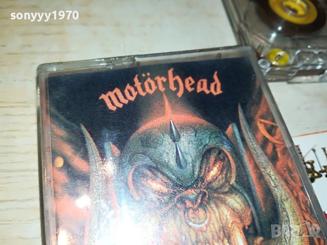 MOTORHEAD-КАСЕТА 1105231108, снимка 3 - Аудио касети - 40663488