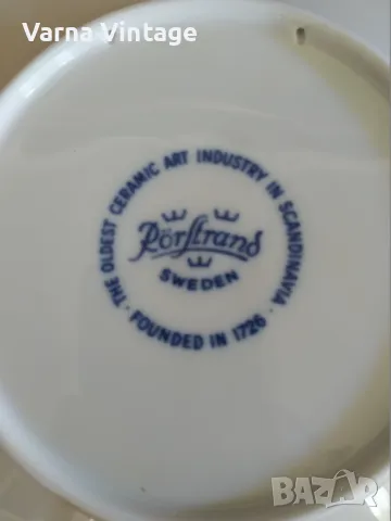 Колекционерска порцеланова чиния за юбилея на Rörstrand. Швеция (кутия). марк., снимка 7 - Колекции - 47494267